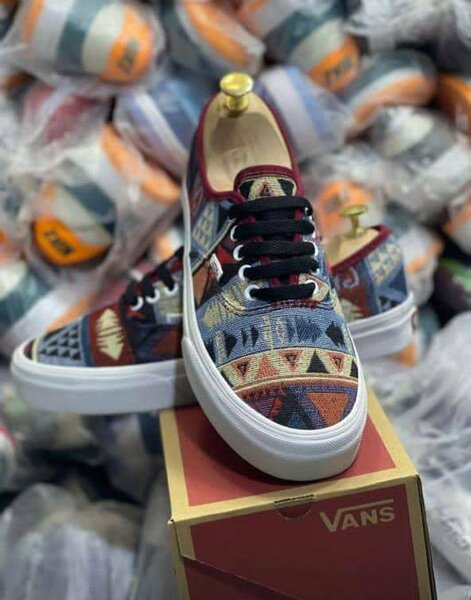 Chaussures Vans en Toile Ethnique