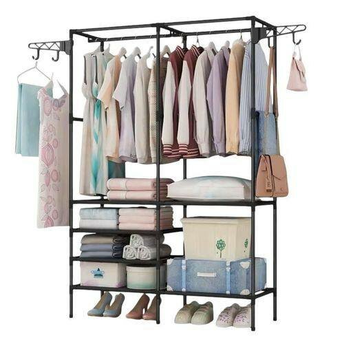 Penderie double etagère pratique