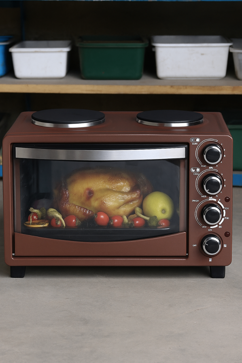 Four électrique avec plaques chauffantes