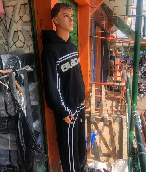 Survêtement noir stylé homme