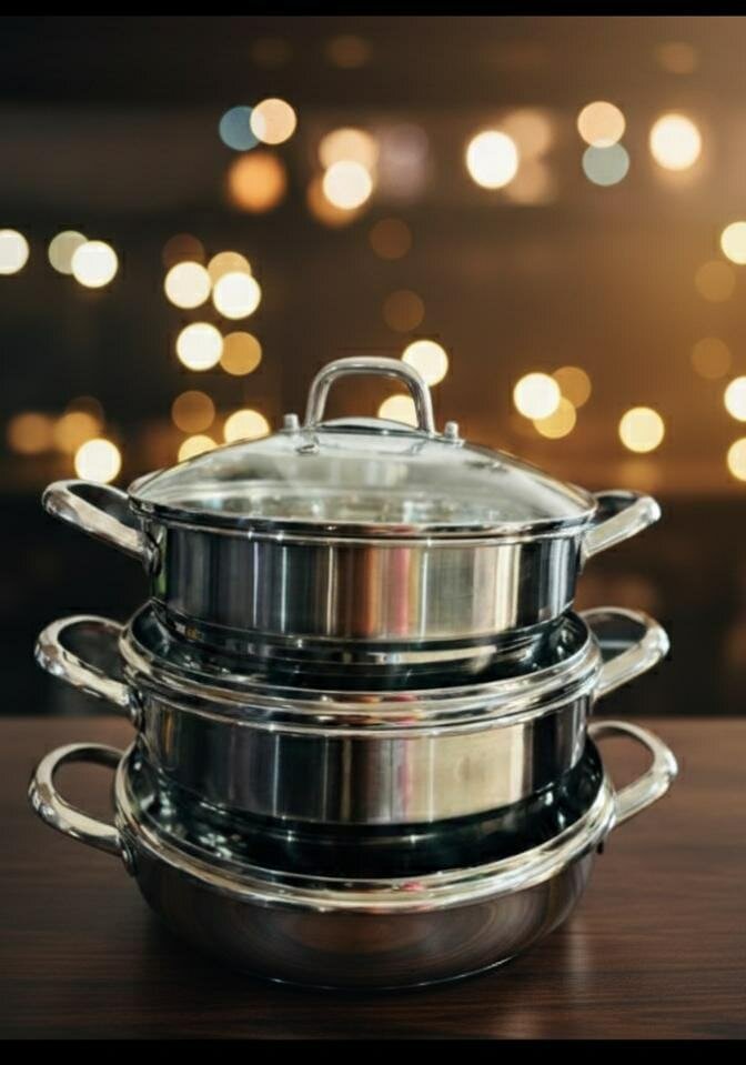 Stainless Steel Steamer Pot