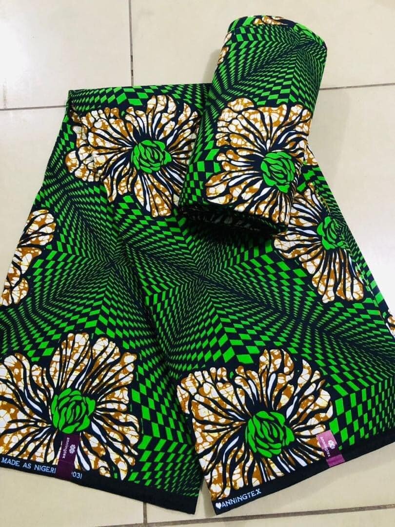 Fabric with a print of 6 meters