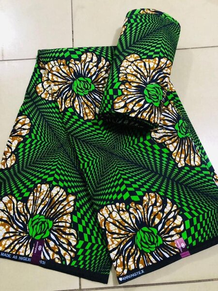 Fabric with a print of 6 meters