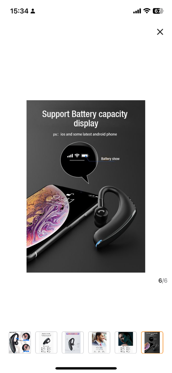 Écouteur Bluetooth Sans Fil