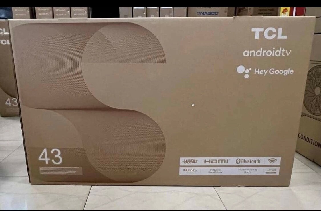 TCL 43inches television, smart