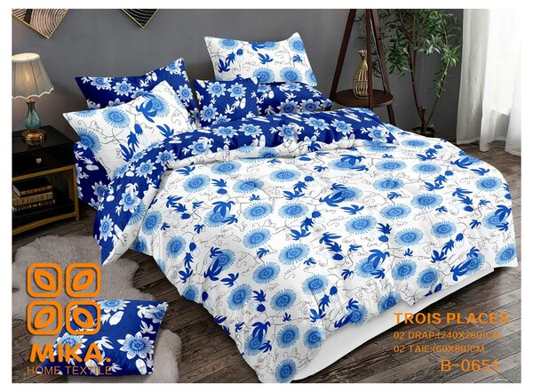 Drap de lit 3places
