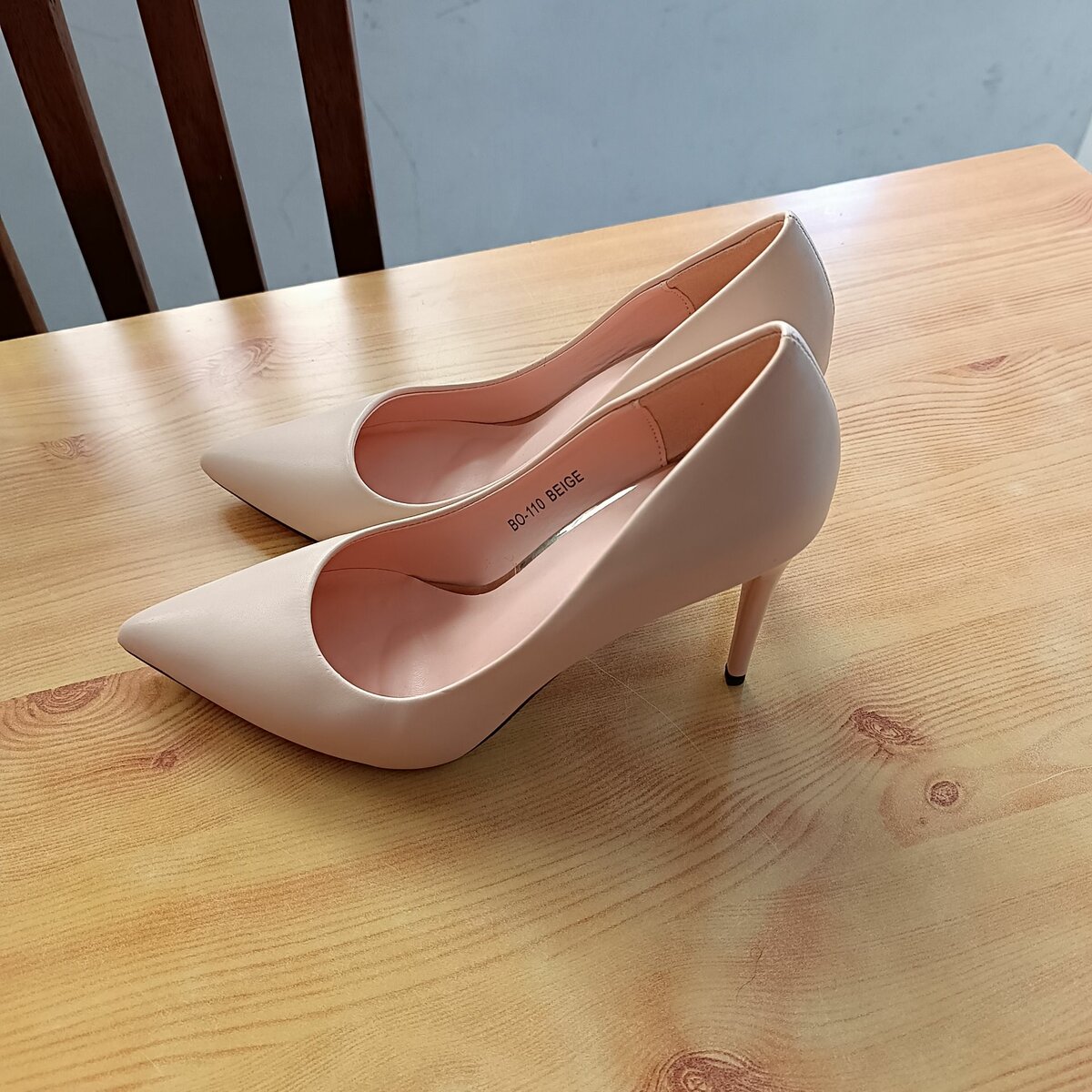 Escarpin et sandales à talon