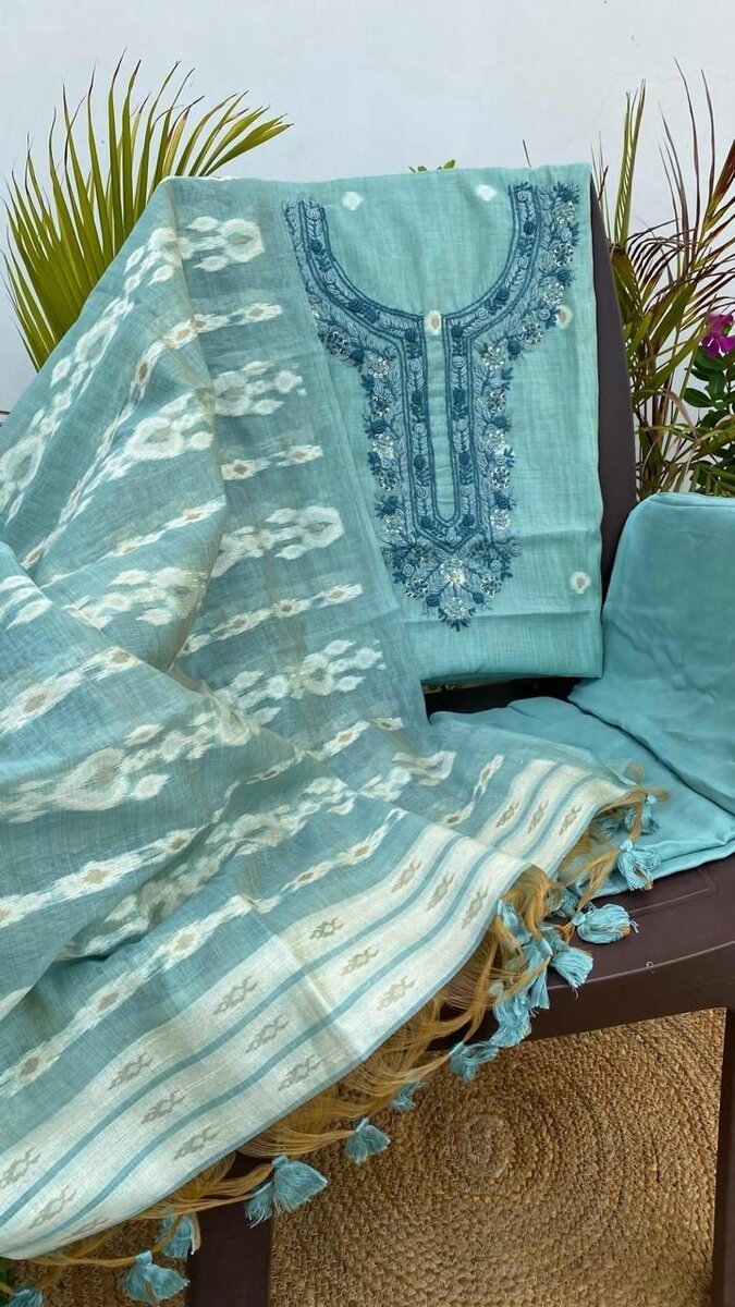 Linen 3 Peace Suit