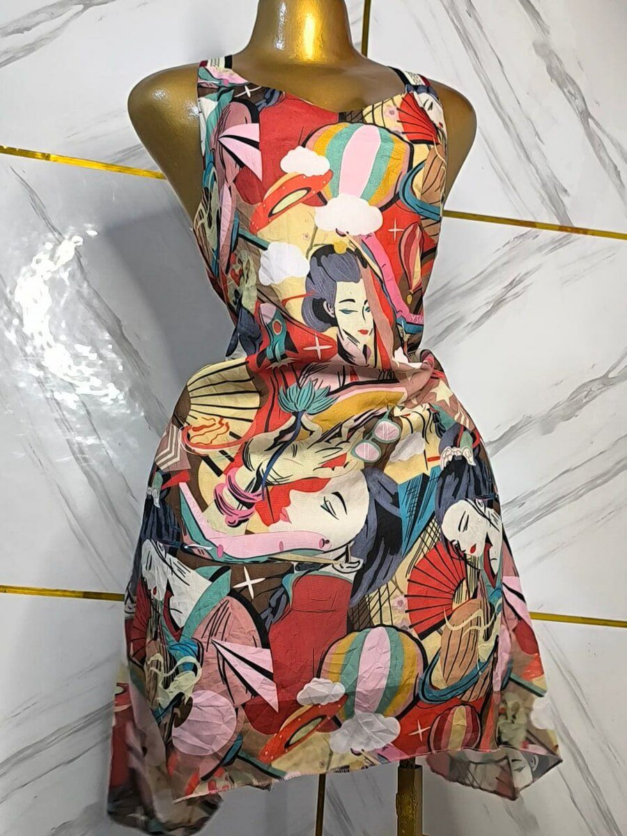 Robe élégante imprimée