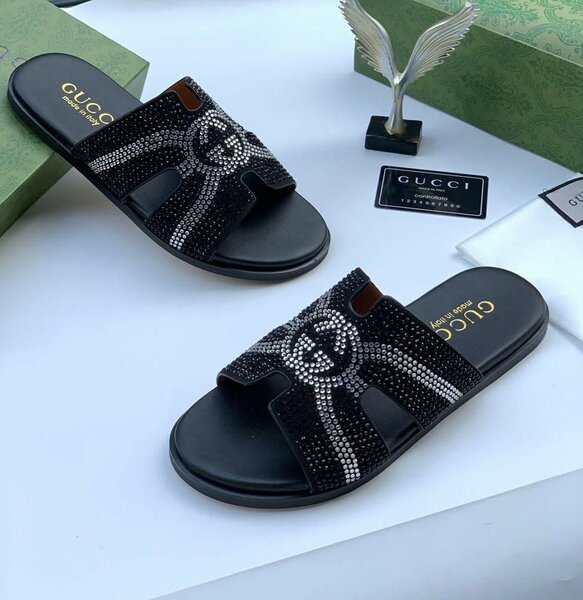 ORIGINAL HERMES AND GUCCI SLIPPERS