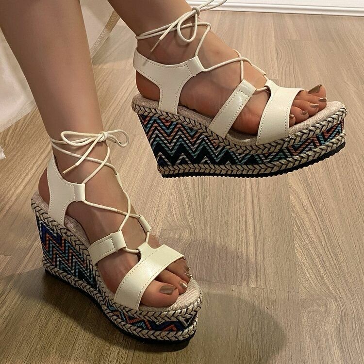Wedge sandals