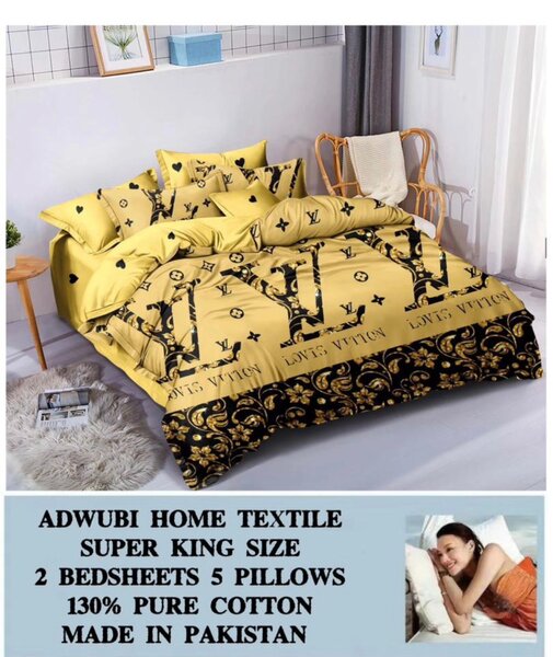 4 Pillow Cases 2 bedsheets