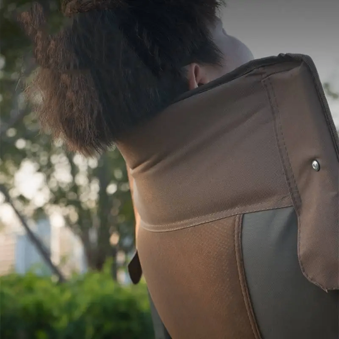 Chaise pliante avec porte-gobelet