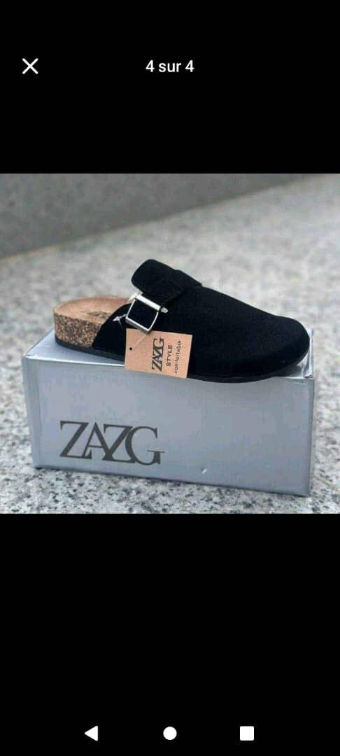 Sandales confort en cuir ZAXG