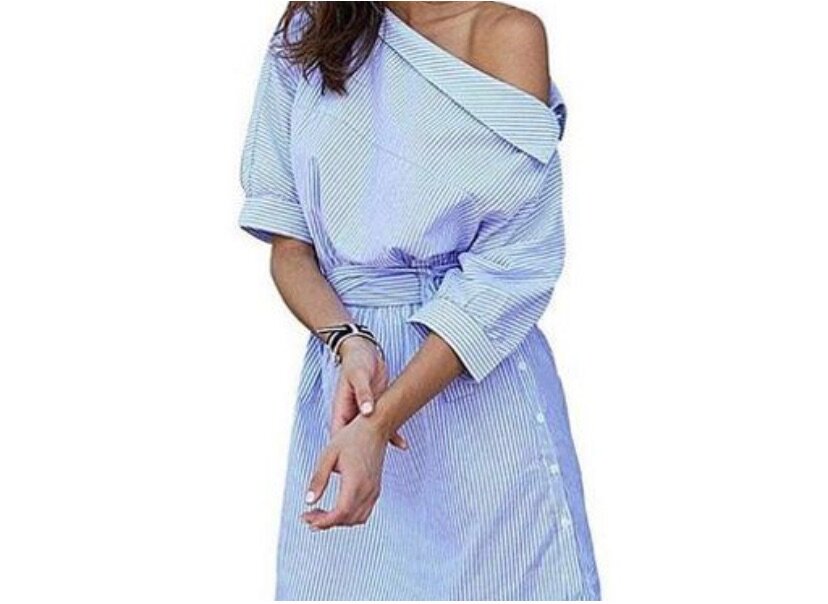 Ladies casual/party half sleeve dress