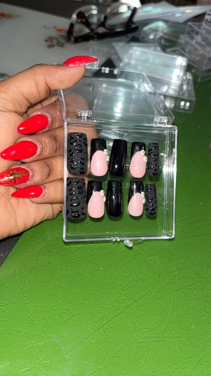 Ongles Press-On Glamour