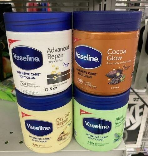 Vaseline body cream