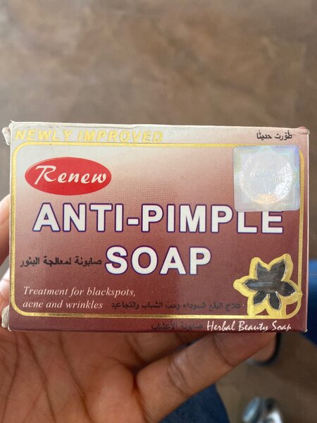 Anti pimples soap