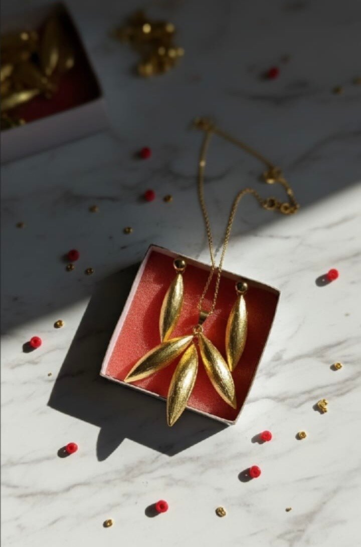 Parure Collier et Boucles