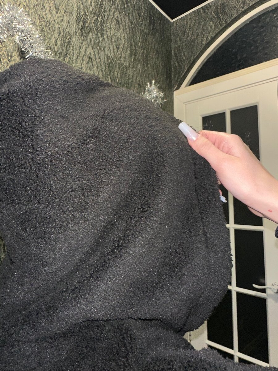 двусторонний бомбер | тедди/дождевик