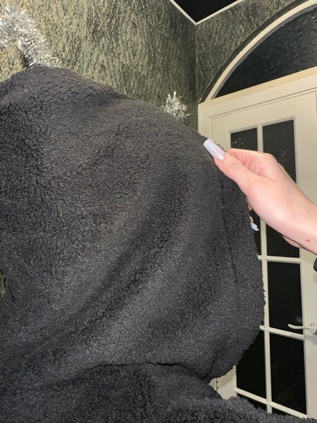 двусторонний бомбер | тедди/дождевик