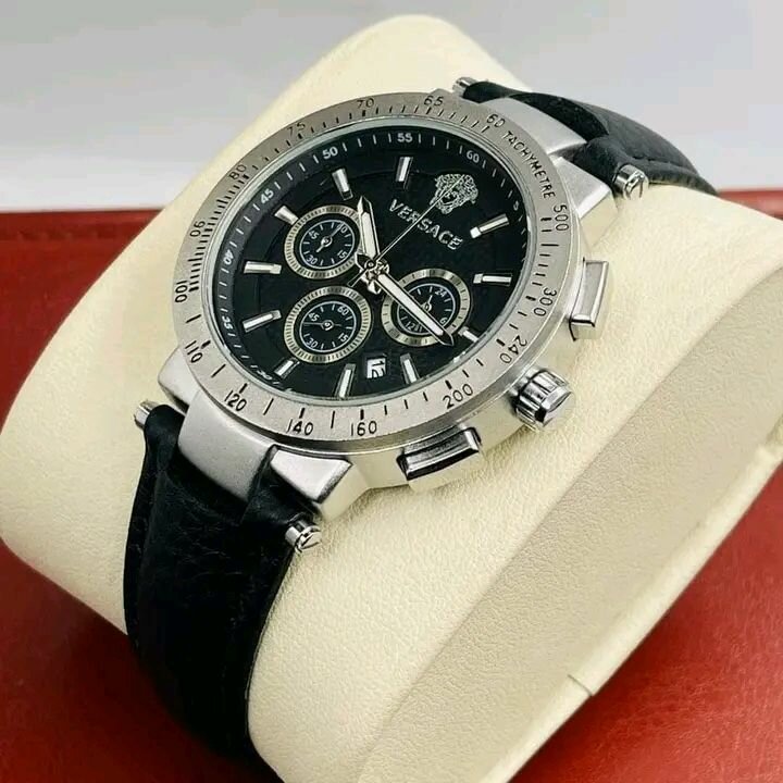 Montre Versace cuir luxe