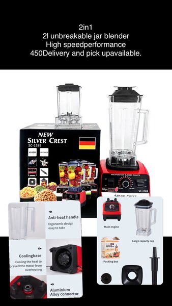 Sliver crest 2L blender