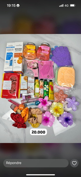 Kit beauté soin peau et cheveux