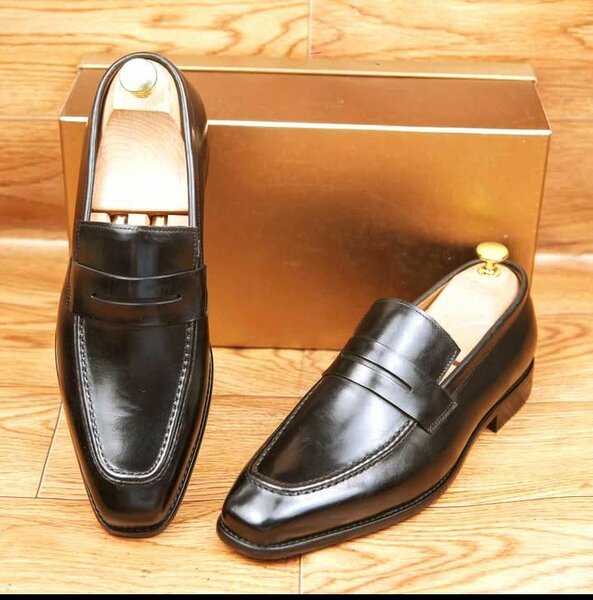 Mocassins en cuir élégant