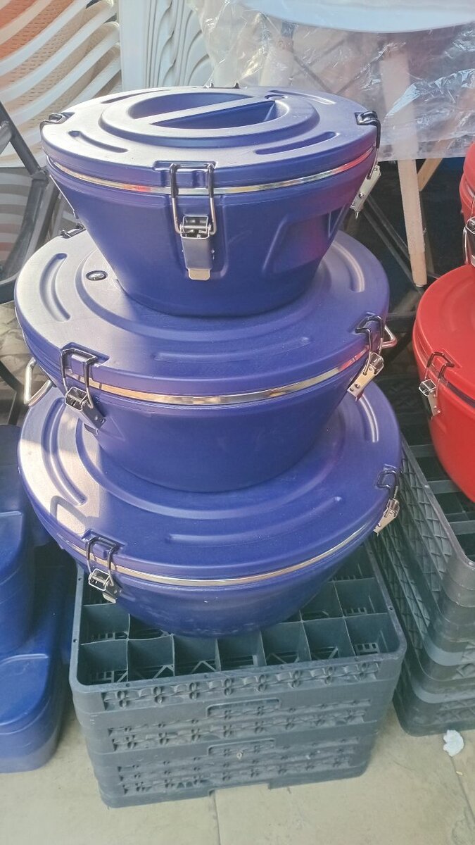 Glacière 3 pcs en plastique garde chaude