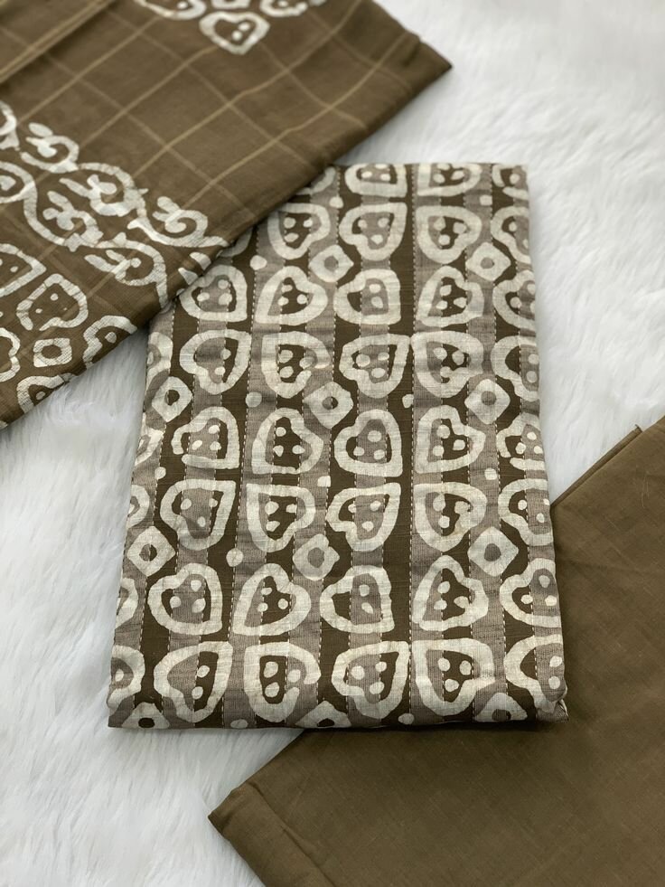 Cotton 3peace suit
