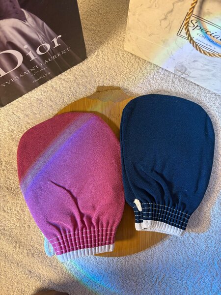 Gants Exfoliants Doux pour Peau