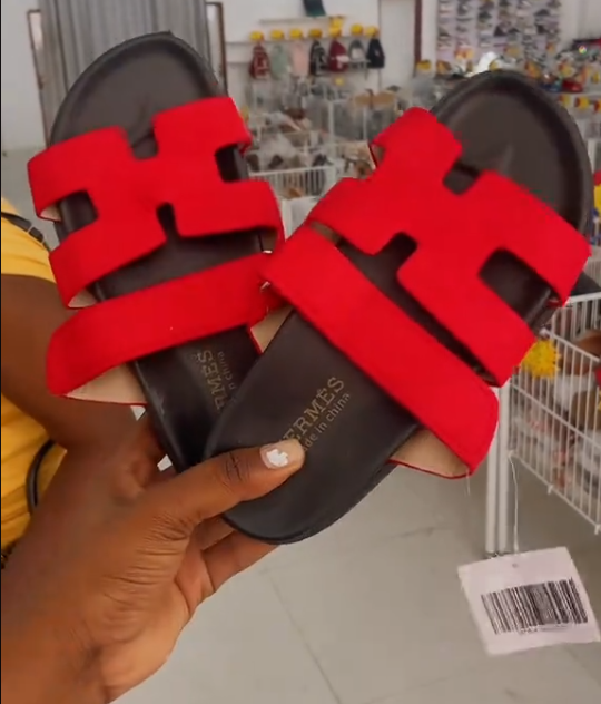 Hermes slippers