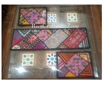 Table Runners Sindhi Art ....Set of 3.