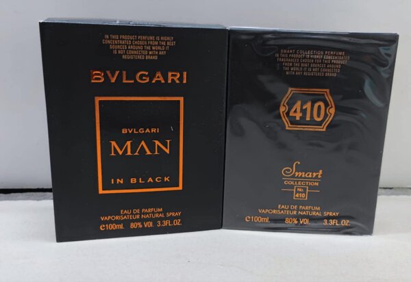 New Scents Smart № 410 Bvlgari man in black men's perfume 100ml