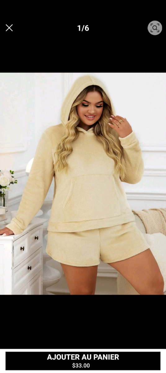 Complet culotte, avec capuche