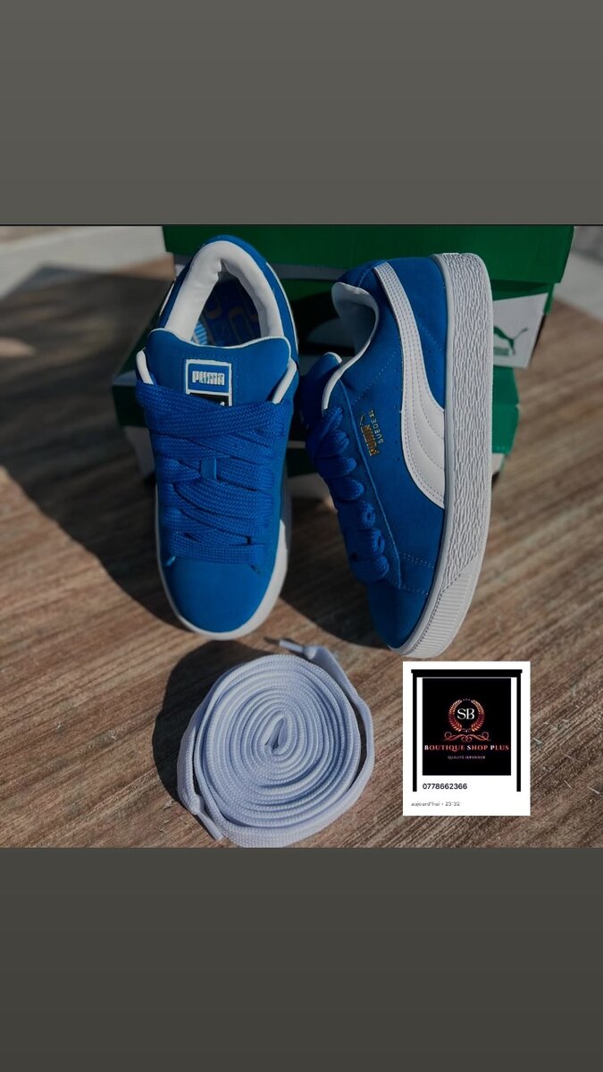 Basket puma Suède xl authentique avec sa boîte