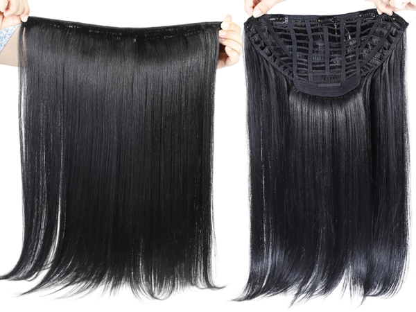 Perruque naturelle noire