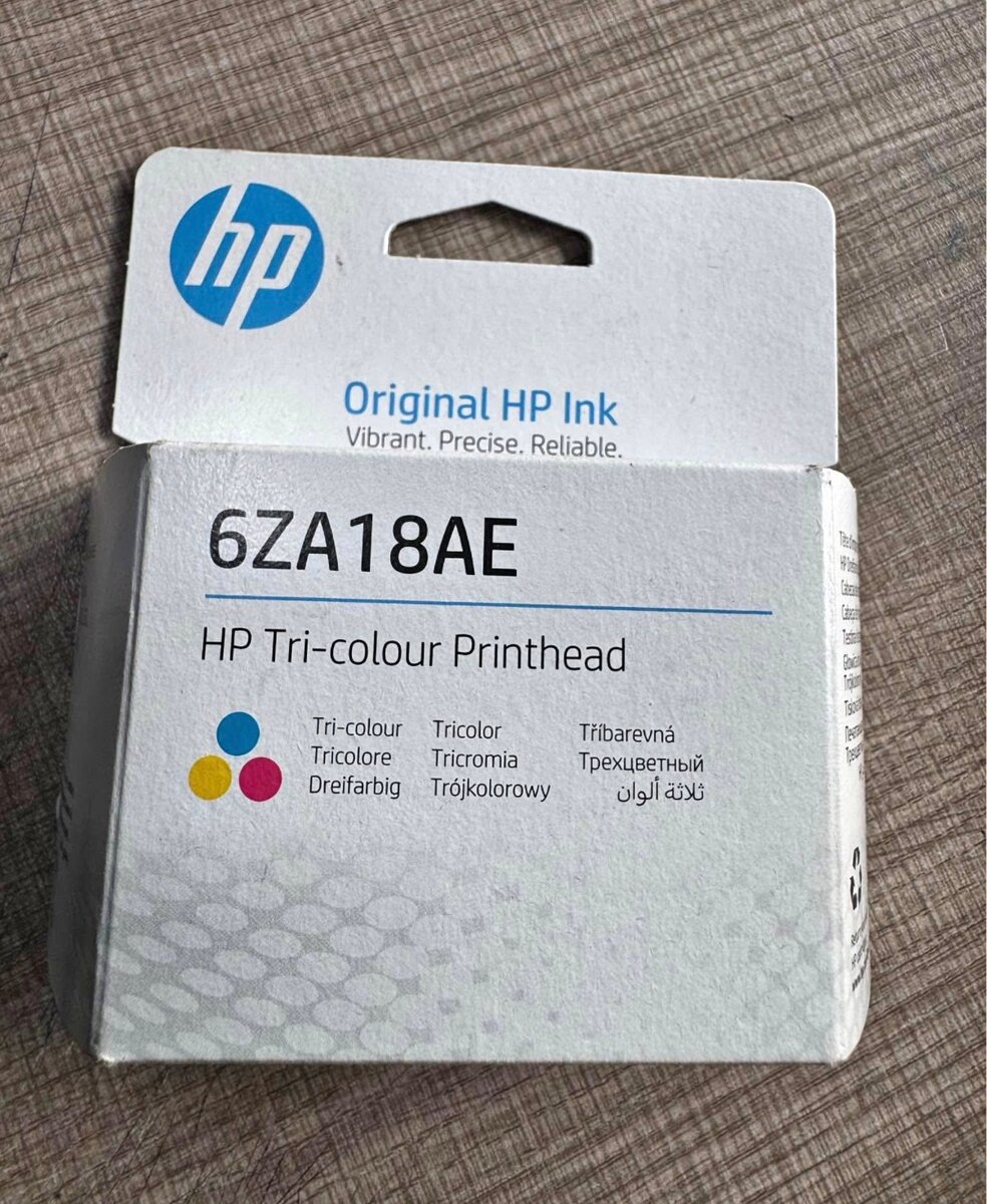 Tête d'impression HP Tricolore