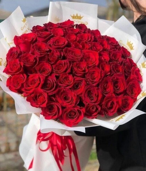 Bouquet de roses rouges