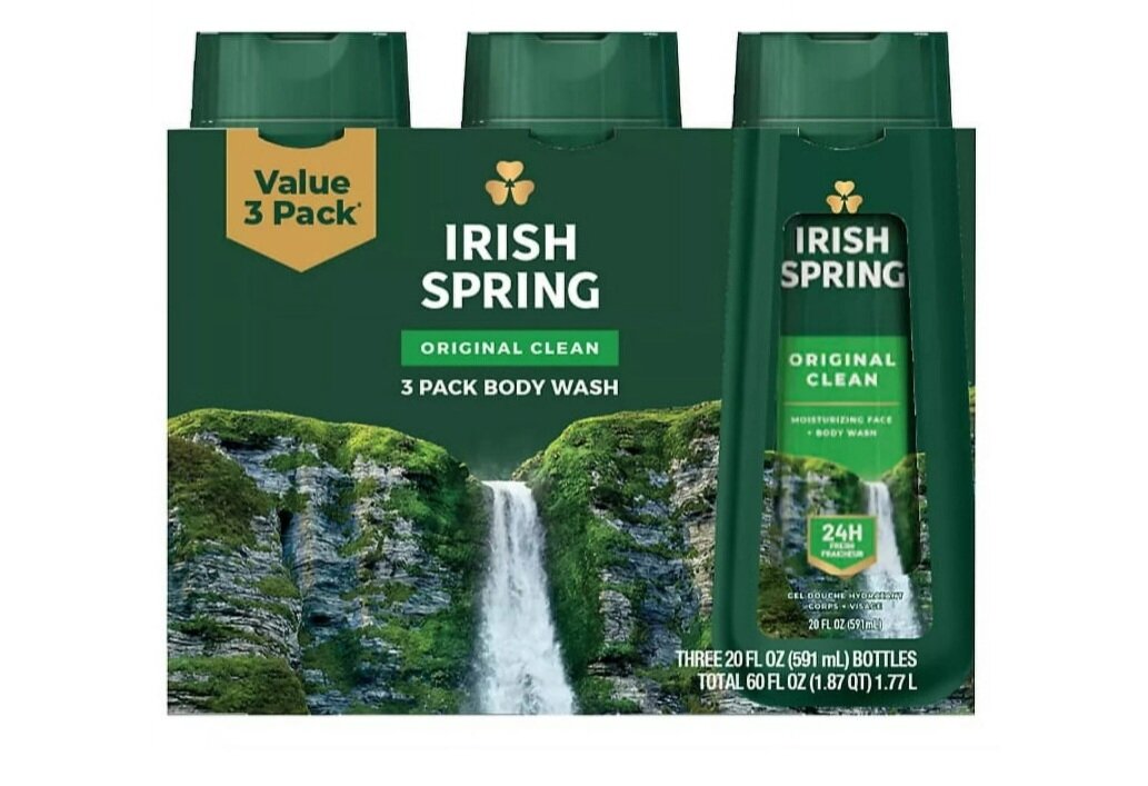 Irish Spring Bar Soap and Shower Gel