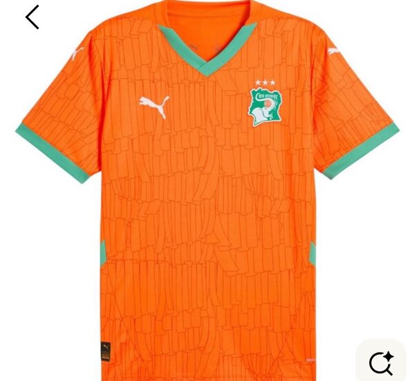 Maillot Côte d'Ivoire Football