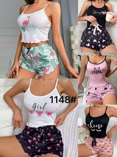 Pyjama Femme Été Coton Confort