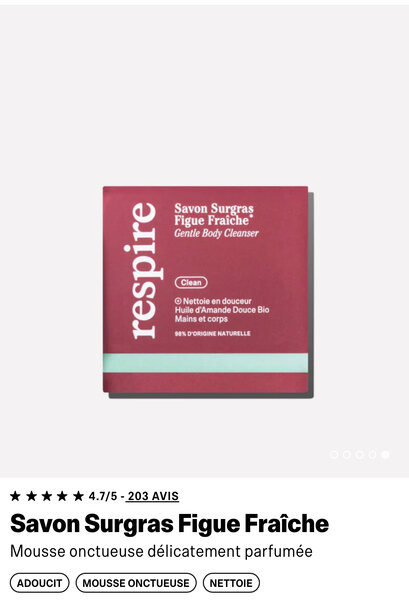 Savon Surgras Parfumé