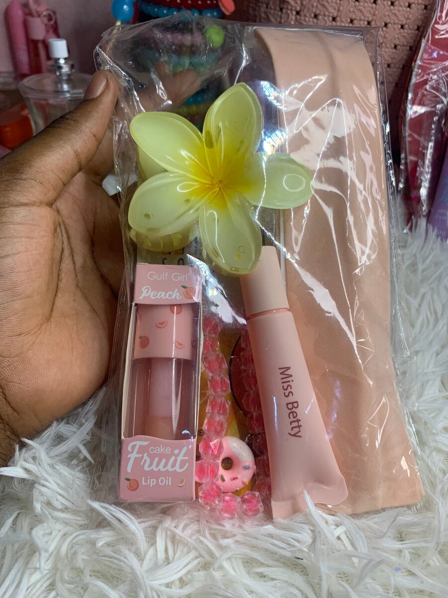 Set beauté et soins fleurs