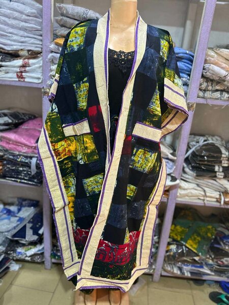 Ensemble kimono ethnique