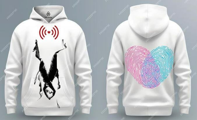 Sweat à motifs tendance