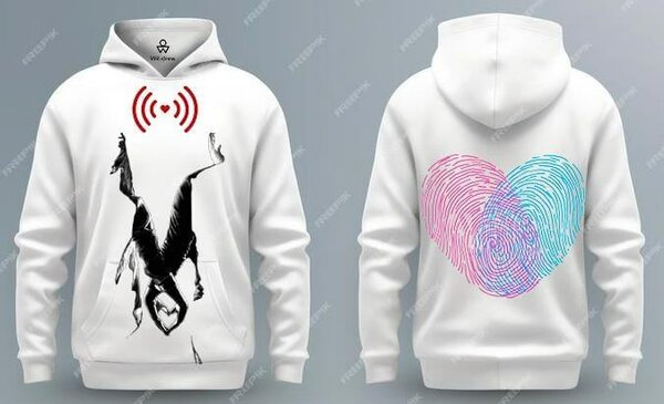 Sweat à motifs tendance