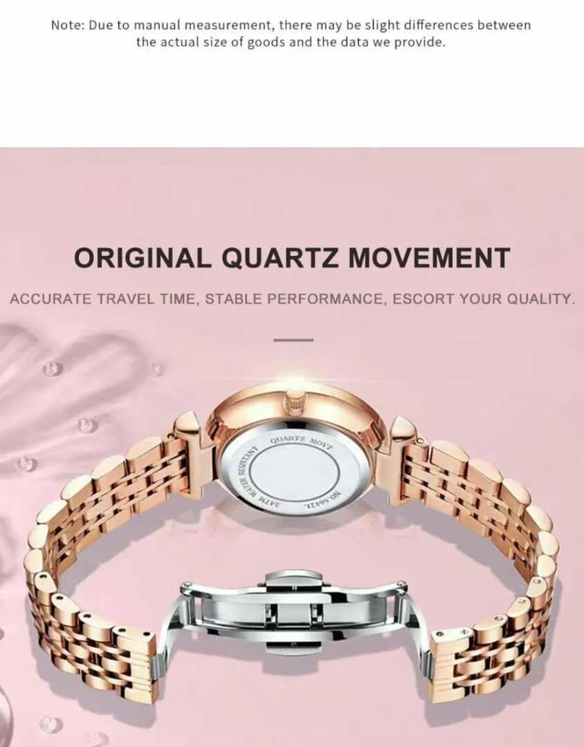 Montre Femme Diamant Éclatant