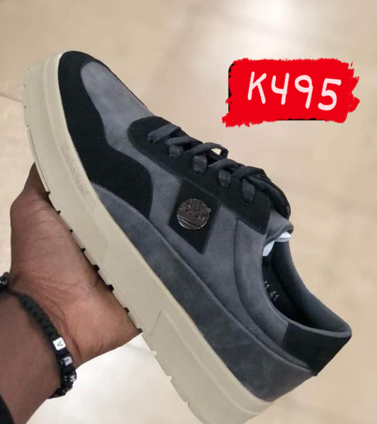 Blue sneakers